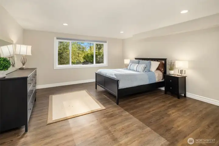 Lower level additional room