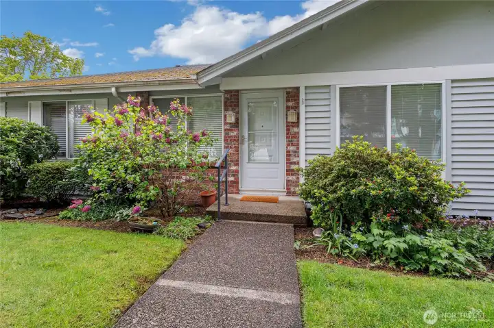 This condo hits different - has the look and feel of a house!