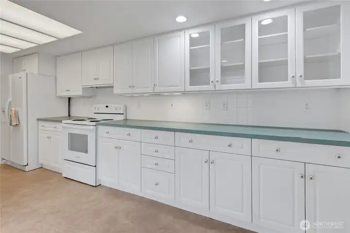 You will love the lovely new cabinetry!