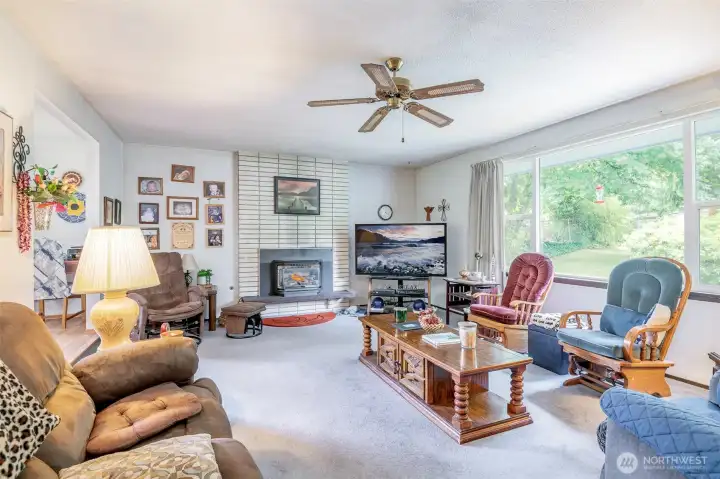 Living room on main floor.