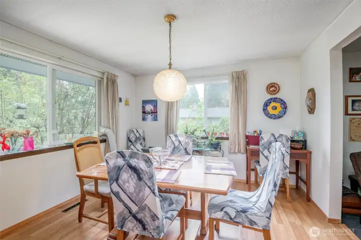 Dining room on main floor.