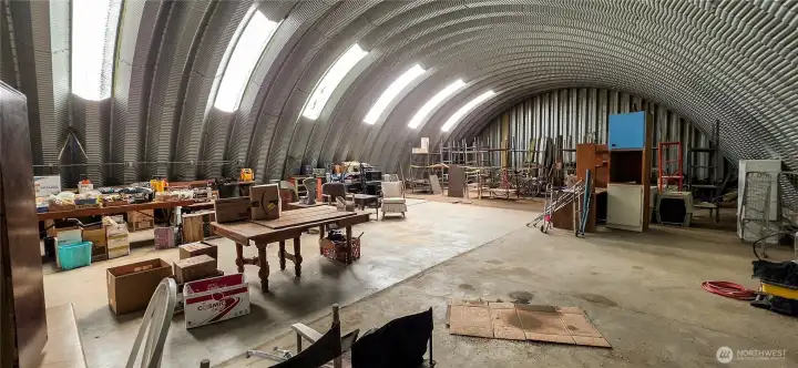 Looking West from the NE corner of building.