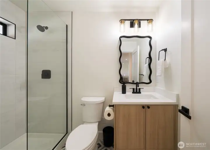3/4 bath Lower Level 3/4 bath Lower Level