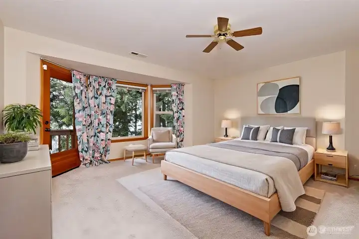 Virtually Staged Primary Bedroom Virtually Staged Primary Bedroom