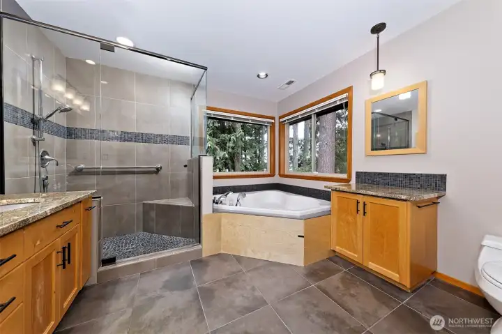 Stunning Primary bathroom! With heated floors! Stunning Primary bathroom! With heated floors!