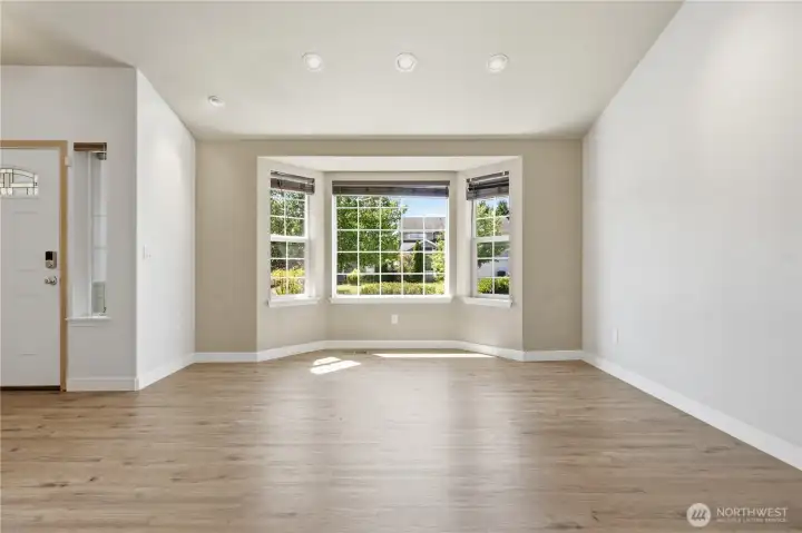 Entry and living room