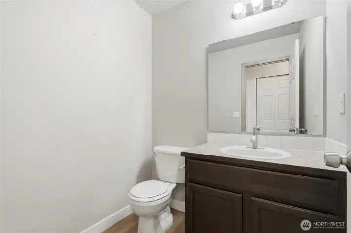Powder bathroom