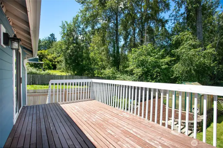backyard deck
