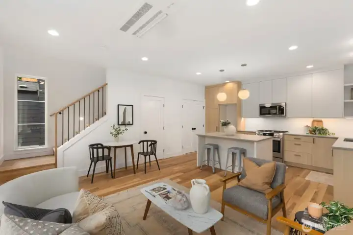 Photos from model home, similar finishes and layout.