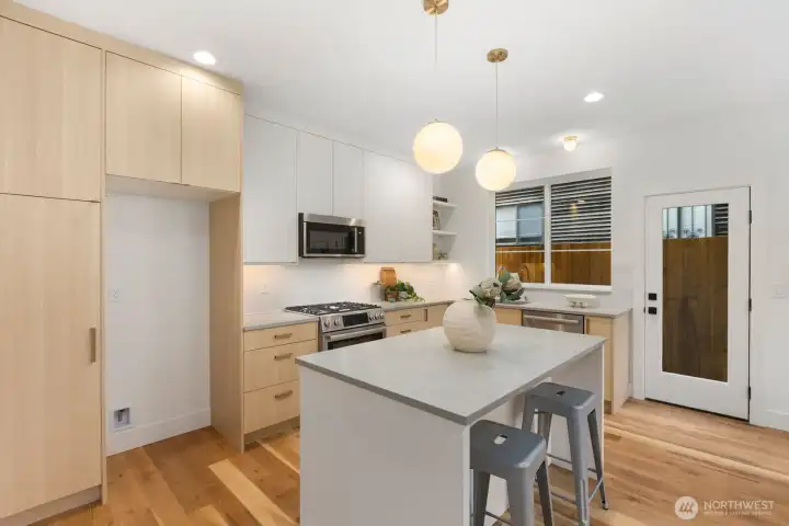 Photos from model home, similar finishes and layout.