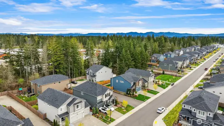 This homes has a nice quiet location within the Preston Woods Subdivision.  In this photo the home is the 2nd home in on the left with the white cars in the driveway. Off Street Parking for company.