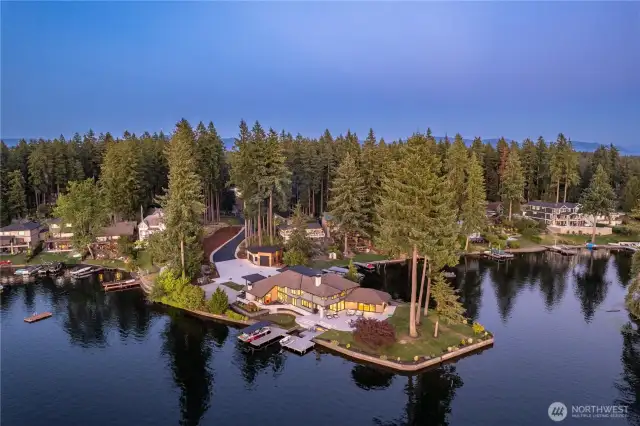 It’s impressive, no doubt. Welcome to The Pointe at Lake Sawyer