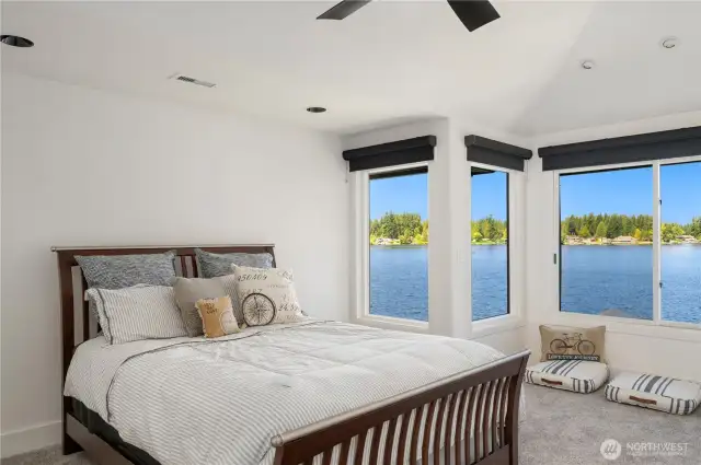 If I were a kid, I’d beg for this room. No, those windows are not photoshopped, this is your real view!