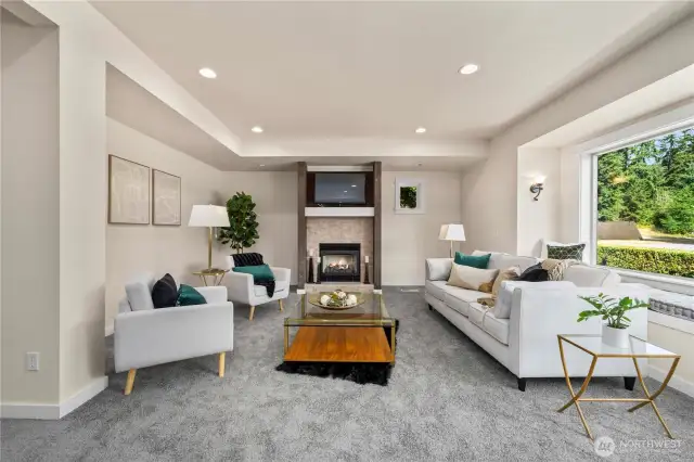 Cozy up to your fireplace during chilly PNW days!