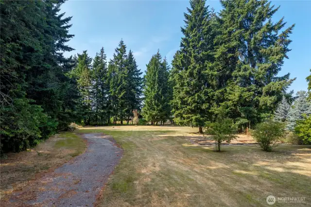 Walk through your own private trails located on the property!