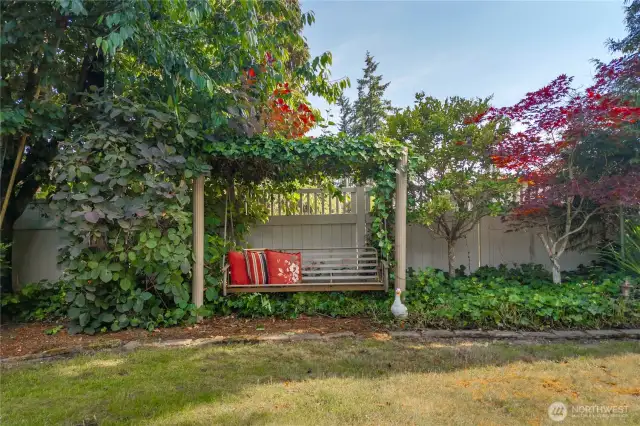 Cozy spaces throughout the property add charm!
