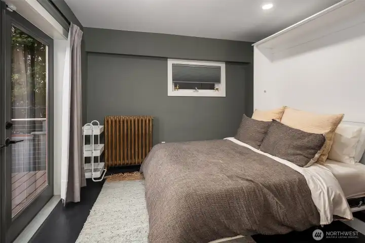 Lower level bedroom