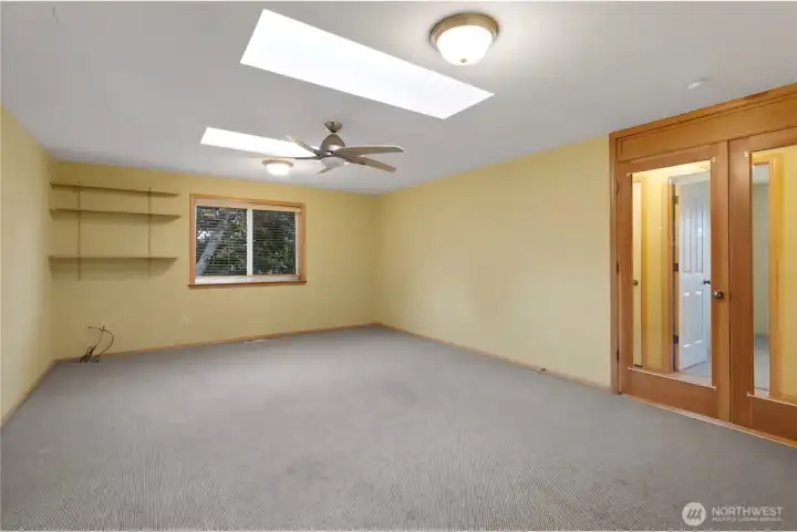 View of Bonus Room without staged items. Would make a great home Office space, Media room or large bedroom.