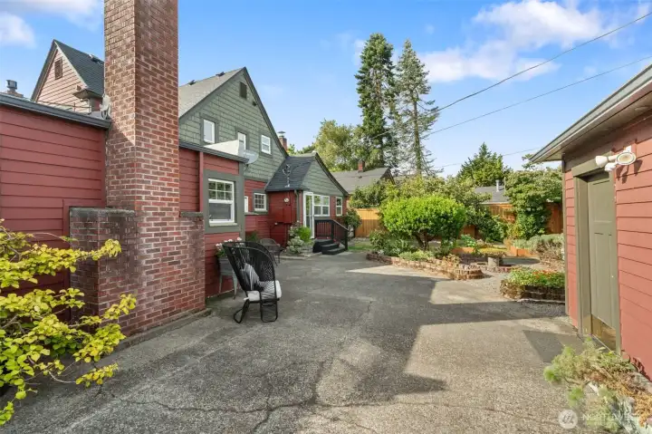 Outbuilding adds both functionality and charm.