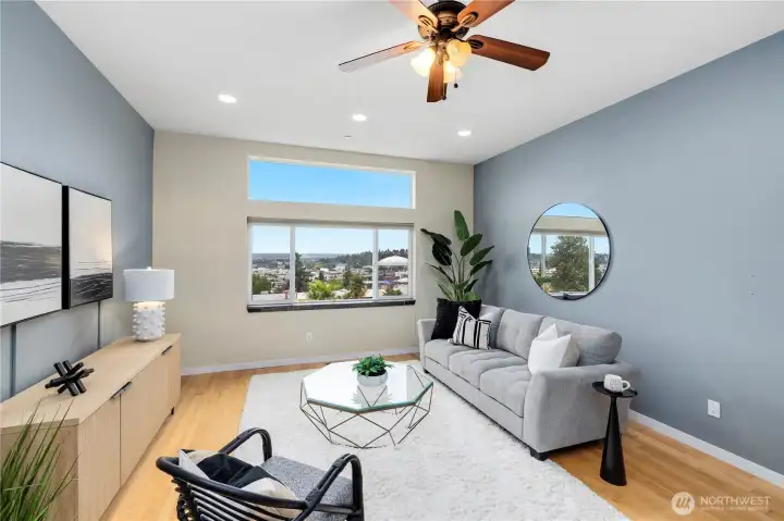 Living room on 2nd floor