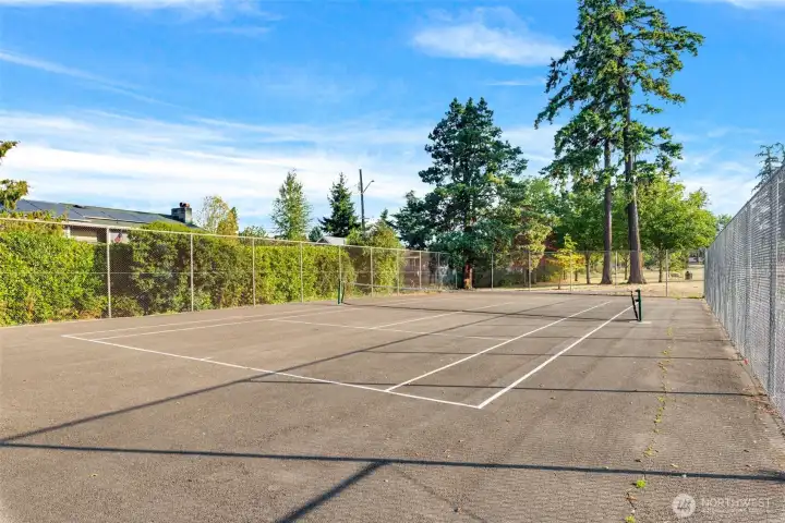 Alling Park right across the street