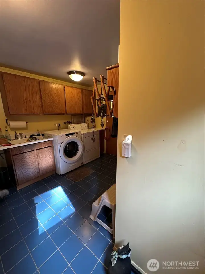 Mud room off of deck