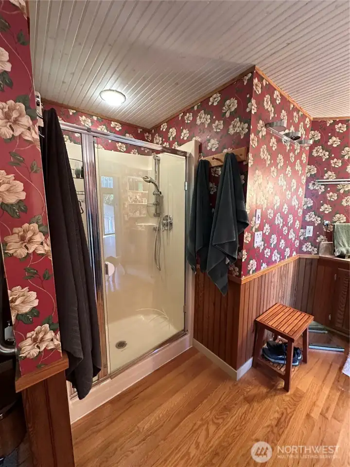 Primary bathroom shower