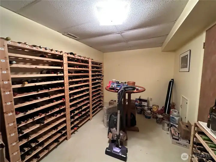 Lower level wine seller