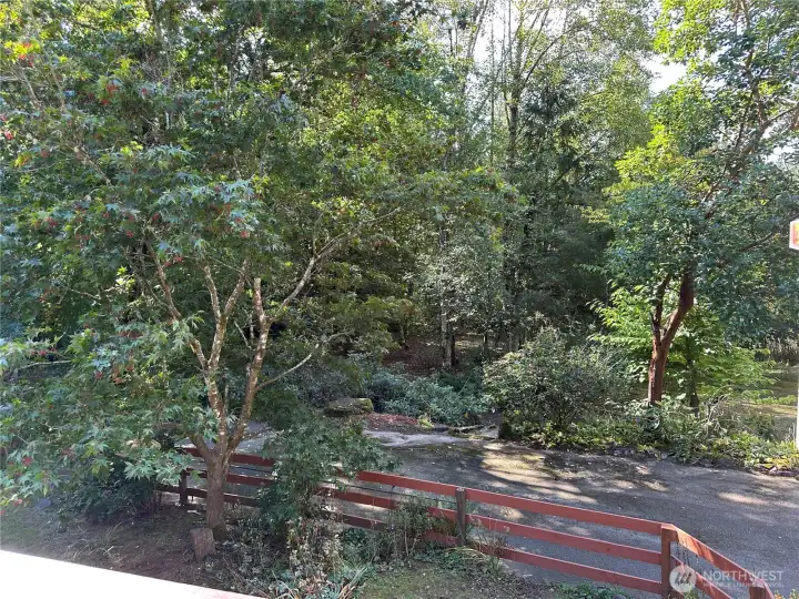 View from the upper deck off of the living room