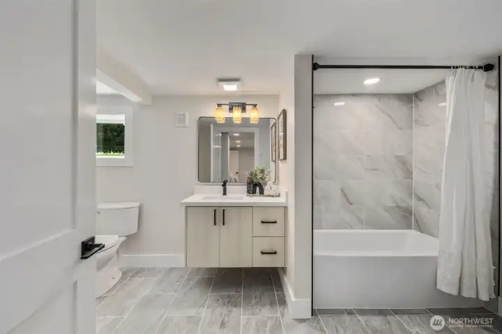 Lower Level Full Bathroom