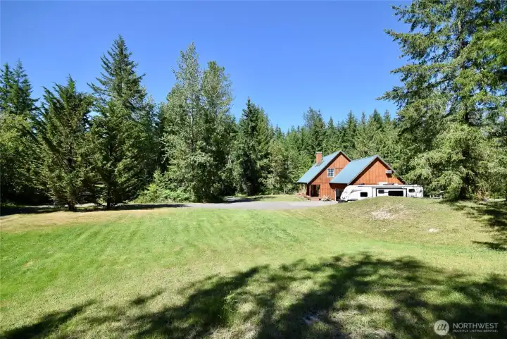 house from chicken area