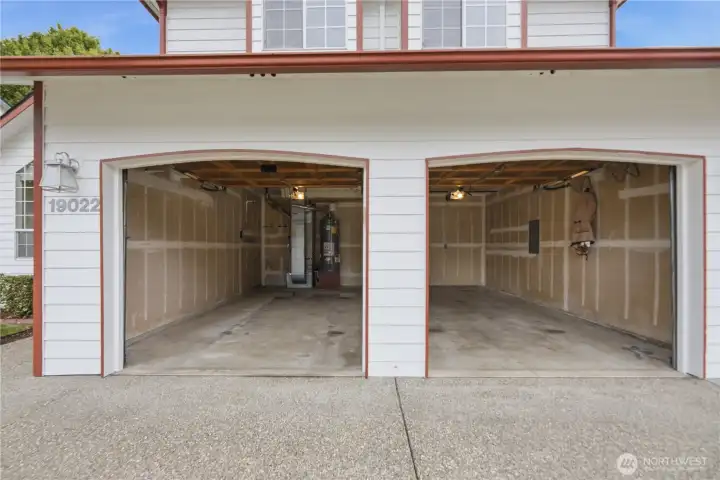 2 car garage + plenty of off street parking. 2 car garage + plenty of off street parking.