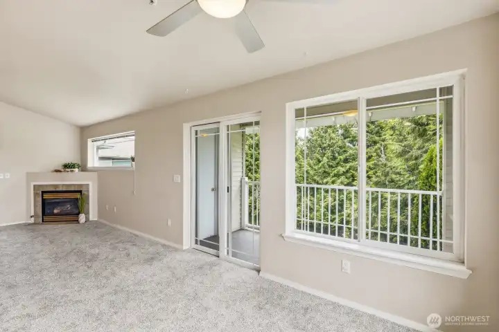 Living Room Deck Slider