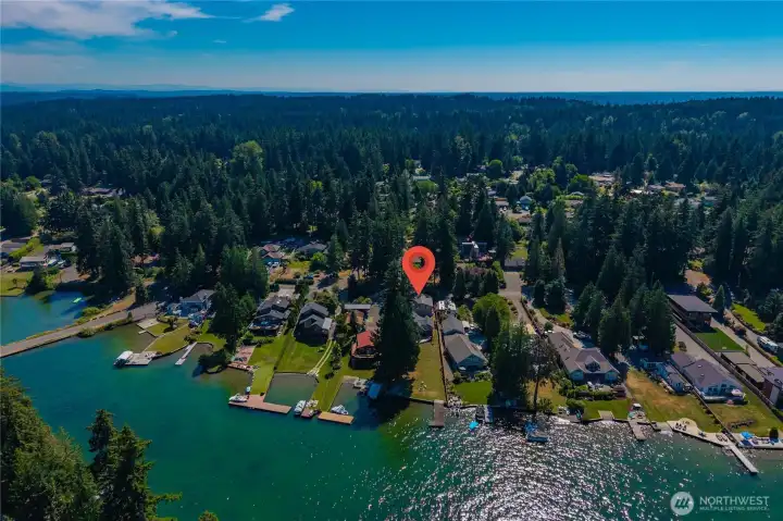 Desirable location on Lake Tapps.
