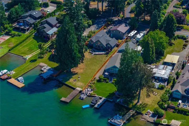 Stunning waterfront home on Lake Tapps.