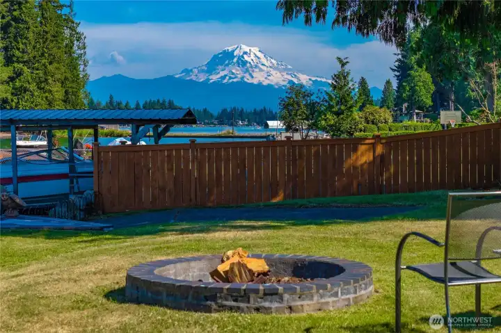 Incredible views of Mt Rainier from this stunning property.