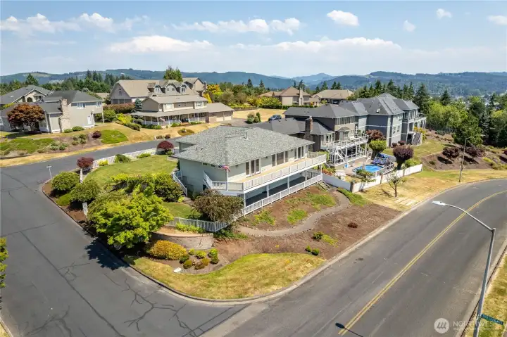 Mature landscaping and fully fenced yard