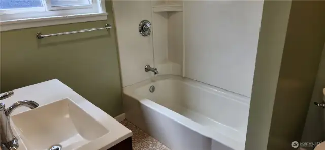 Updated vanity and fixtures