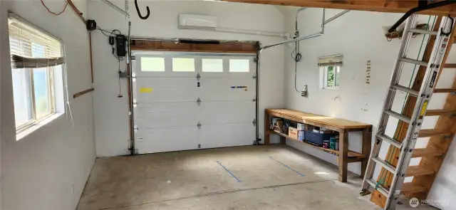 Mini split and jack drive door