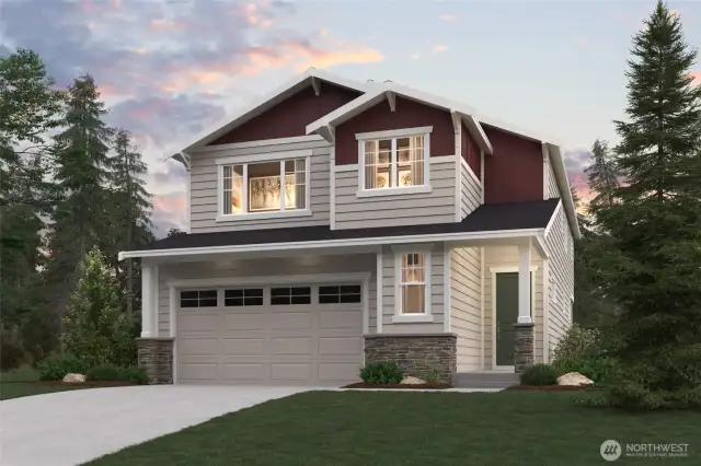 All pictures are from our staged model home, finishes will vary