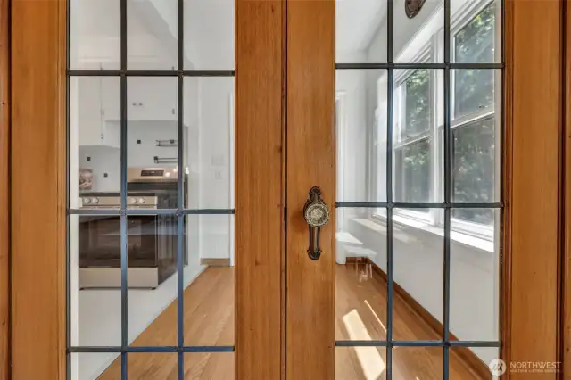Original doors are in impecable condition.