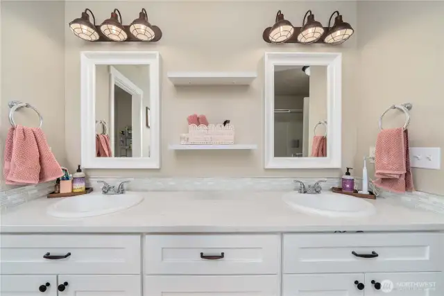 PLUS double sinks and lots of storage