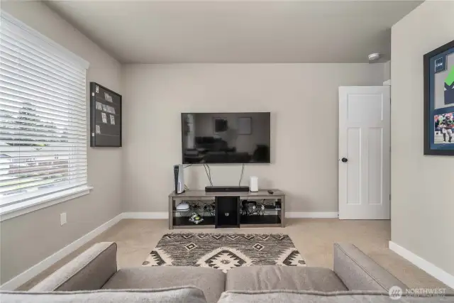 They use it as a family room AND office