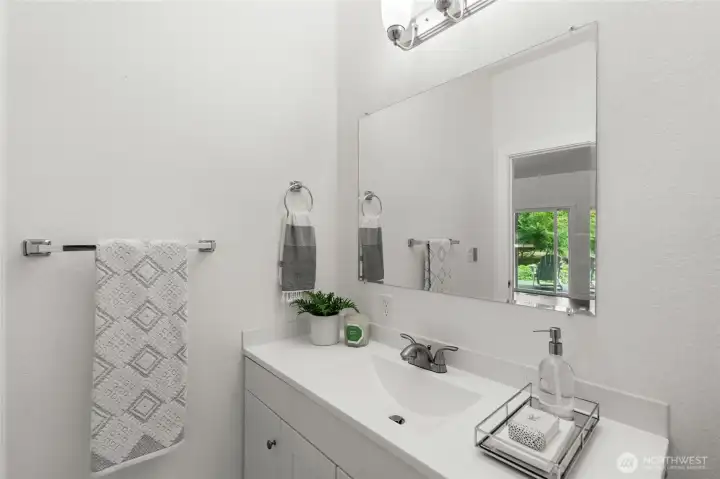 1/2 bath off main living