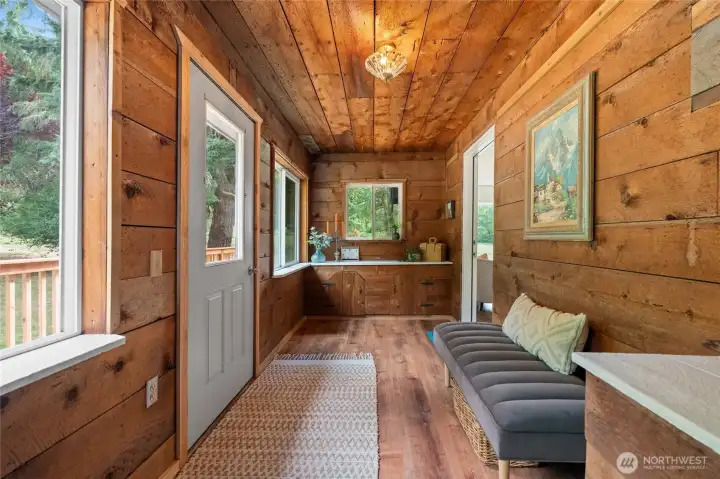 Front of house entryway