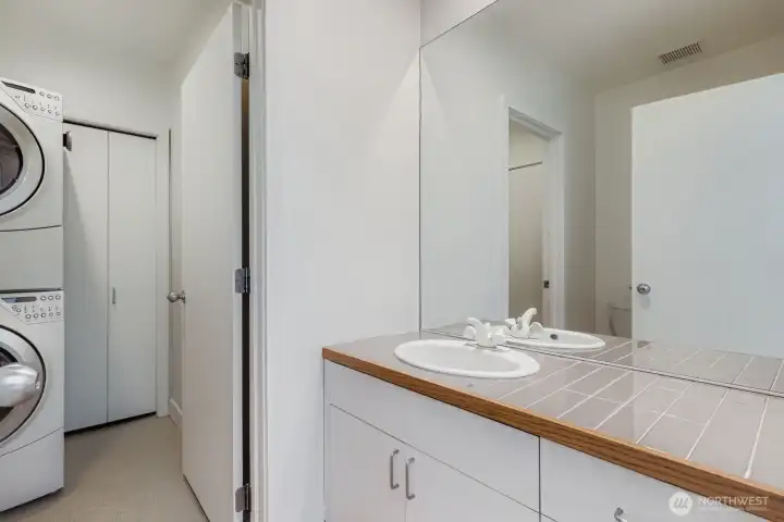 Powder Room on main floor.