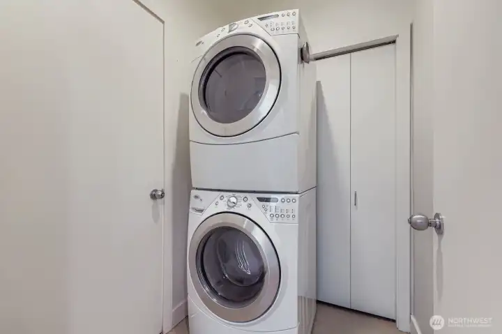 Washer & Dryer included.