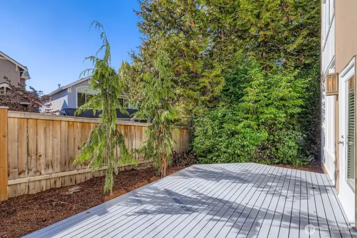 Private yard
