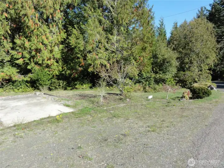 Side yard.