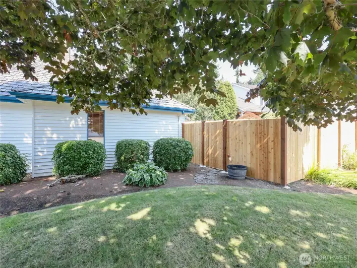 Professionally landscaped